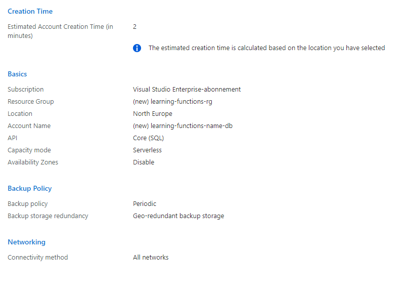 Portal confirm database
